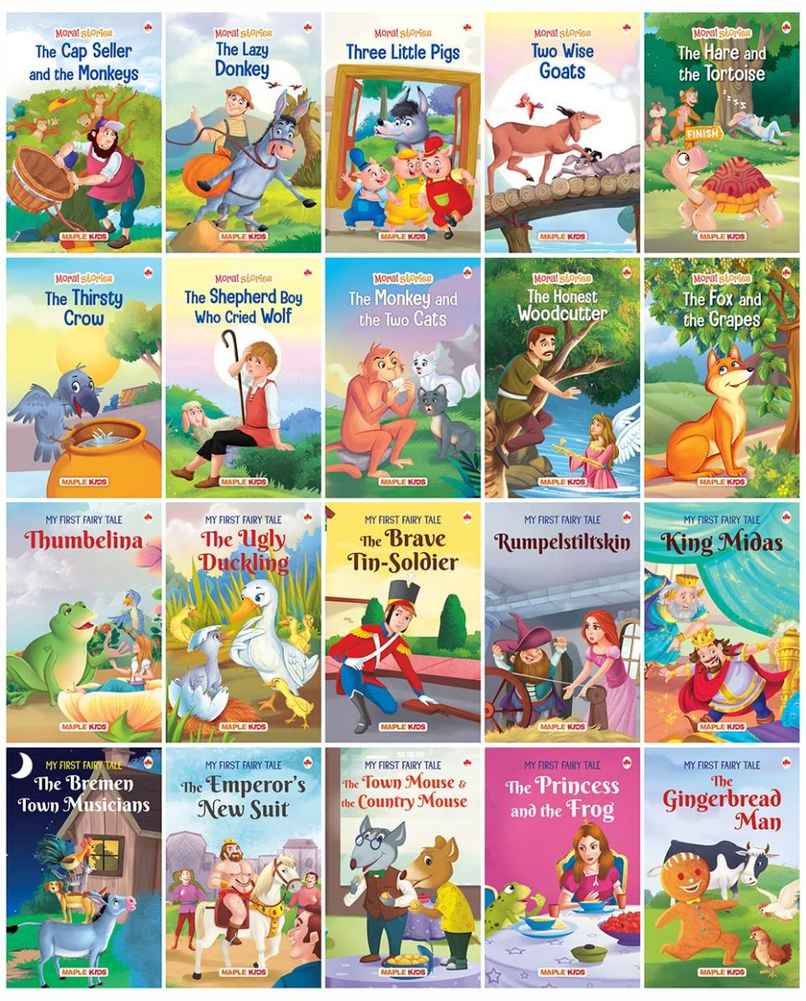 Story Books For Kids - Moral Stories | Set Of 20 English Short Stories For Age 3-7 Story Books For Kids - Moral Stories | Set Of 20 English Short Stories For Age 3-7