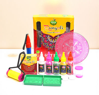 Tota Rangoli Gift Pack | Red