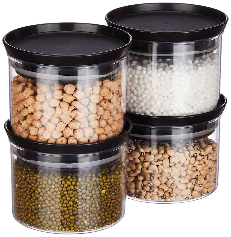 Youbee 500 Ml Multipurpose Plastic Storage Jar And Kitchen Storage Container Set Of 4 Youbee 500 Ml Multipurpose Plastic Storage Jar And Kitchen Storage Container Set Of 4