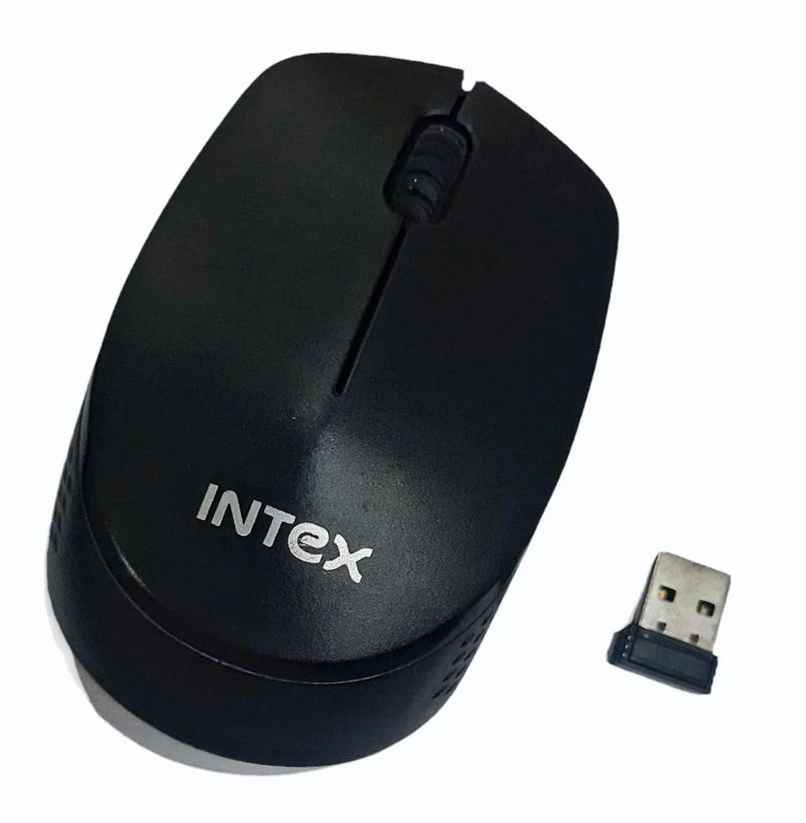 Intex 2.4G Wireless Mouse Flow (Black)