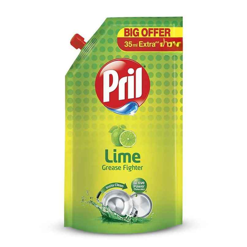 Pril Lime Dishwash Liquid - 140 ml Combo