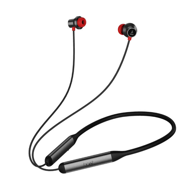 boAt Rockerz 280 ANC BT Neckband w/ 24H Playtime, 25dB ANC & Crystal Bionic Sound (Gunmetal Black)