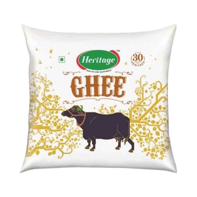 Heritage Buffalo Ghee Special Grade With Milk Fat | Pouch Heritage Buffalo Ghee Special Grade With Milk Fat | Pouch