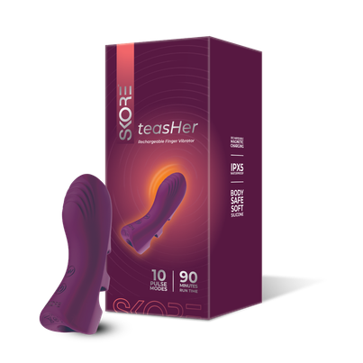 Skore Teaser Finger Vibrator | Rechargeable | Water Proof