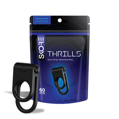 Skore Thrills Dual Strap Vibrating Ring
