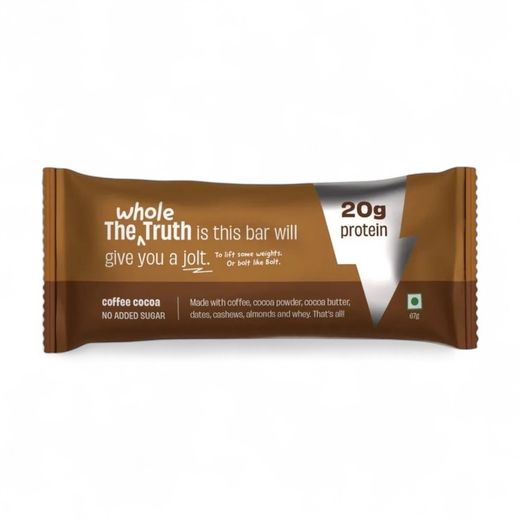 The Whole Truth 20g Protein Coffee Cocoa Protein Bar