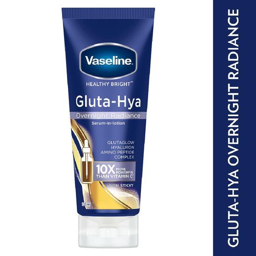 Vaseline Gluta-Hya Overnight Radiance, Serum-In-Lotion, With Amino Peptide And Glutaglow