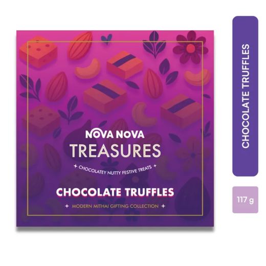 Nova Nova Assorted Nutty Chocolate Truffles Gift Box