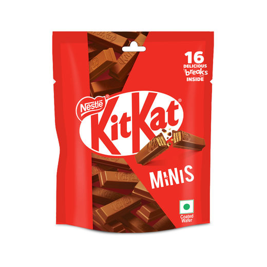 KitKat Minis Choco Coated Wafer Bar | Share Bag | Miniature Pouch