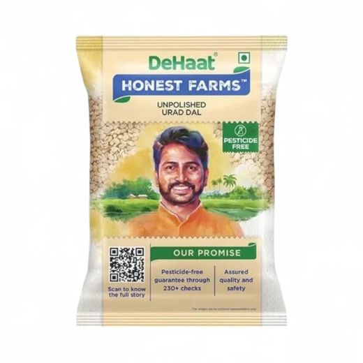 Dehaat Honest Farms Unpolished Urad Dal