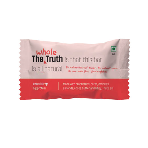 The Whole Truth Cranberry Protein Bar