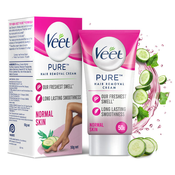 Veet Pure Hair Removal Cream Normal Skin 50 g Buy online at ₹141
