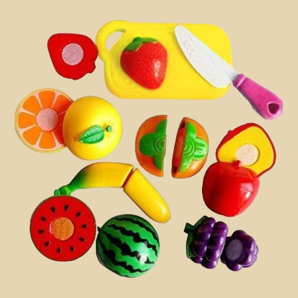 by Realistic Sliceable Fruits Cutting Toy 9 Pieces Set Buy