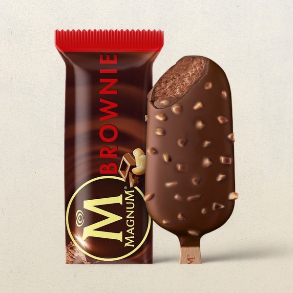 Kwality Wall's Magnum Brownie Ice Cream Stick 80 ml Buy online at ₹99