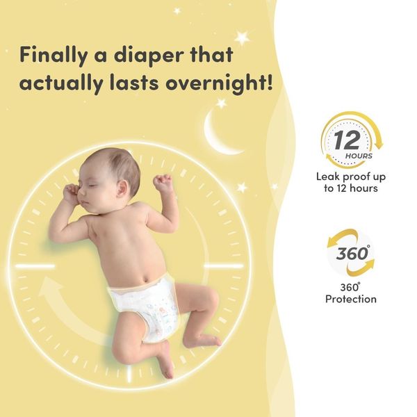 Mylo Baby Disposable Diaper - Medium 1 Pack (38 Pieces) - Buy online at ...