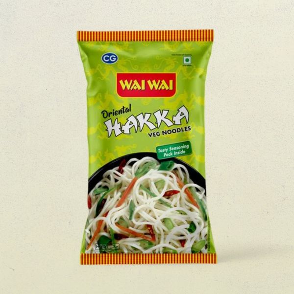 Wai Wai Oriental VEG Hakka Noodles 160 g Buy online at ₹38 near me