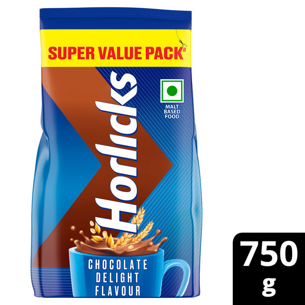 Horlicks Malt Based Food Drink Pouch Chocolate 750 g Buy online at