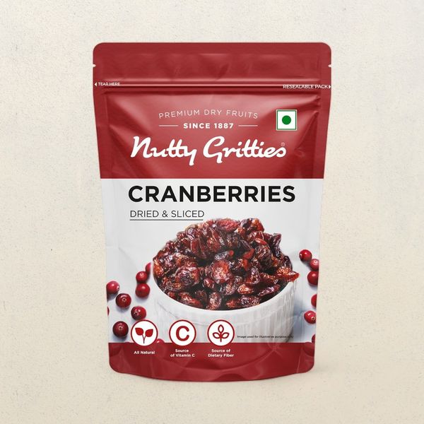 Nutty Gritties Cranberries Buy online at ₹233 near me