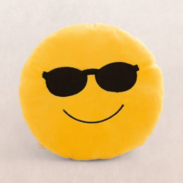 Soft Toys Smiley Googles Cushion 1 piece Buy online at ₹212 near me