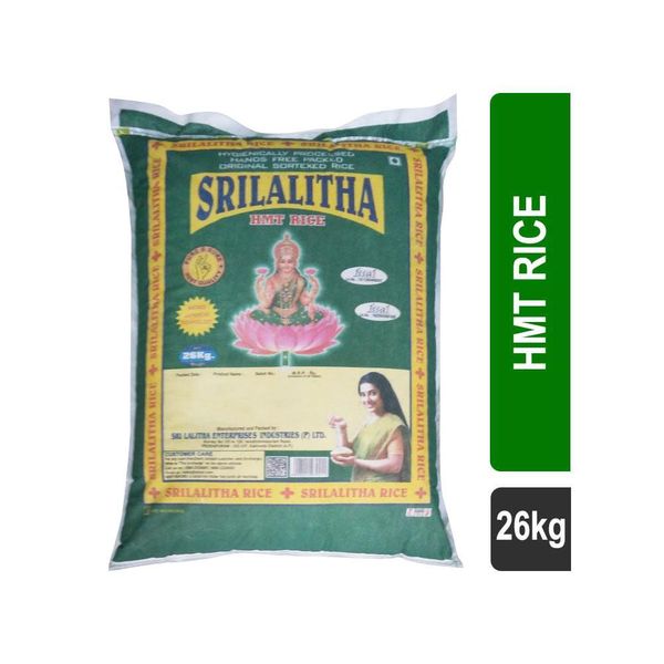 Sri Lalitha HMT Rice 26 kg - Buy online at ₹1820 near me