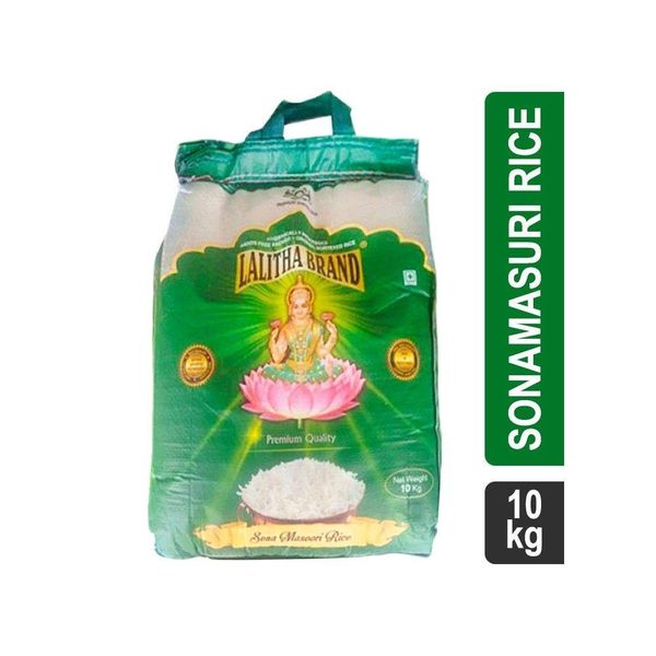 Sri Lalitha Sonamasuri Rice 10 kg - Buy online at ₹745 near me