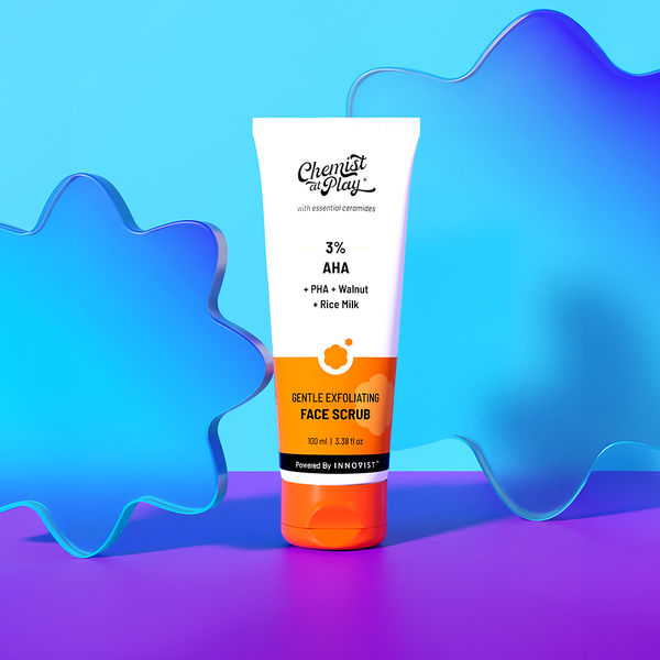 Chemist At Play Gentle Exfoliating Face Scrub Removes Dead Skin