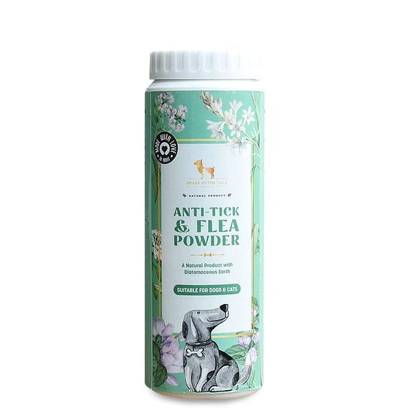 Heads Up For Tails Anti Tick & Flea Pet Powder Buy online at ₹190 near me