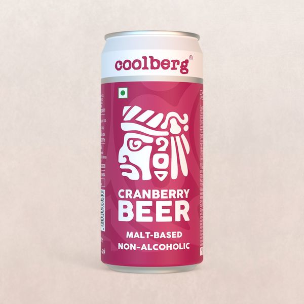 Coolberg Cranberry Non Alcoholic Beer Can 300 ml Buy online at ₹87