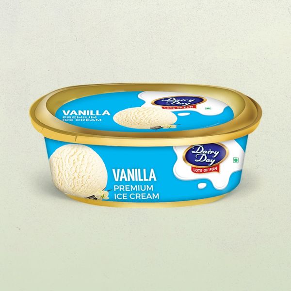 Dairy Day Vanilla Ice Cream Tub - Buy online at ₹122 near me