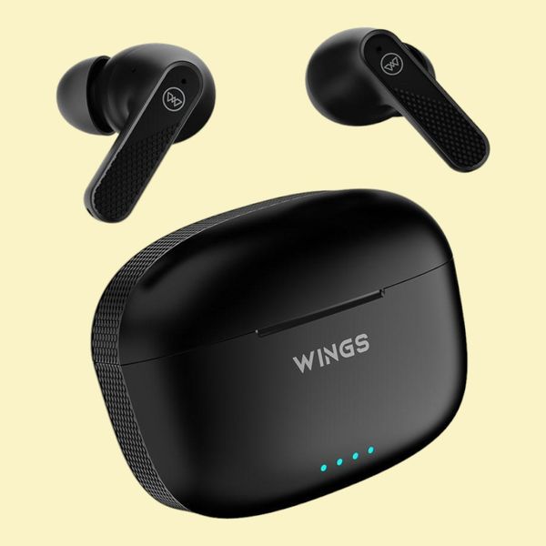 Wings Flobuds 400 Airpods -Black - Buy online at ₹799 near me