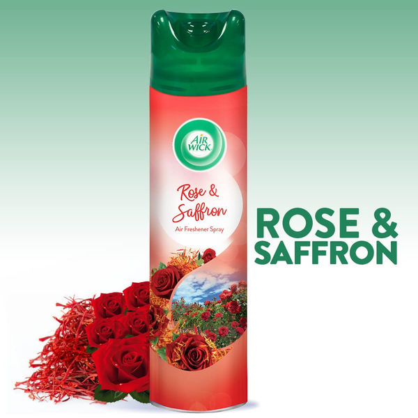 Airwick Room Air Freshener Spray Aerosol Rose & Saffron 245 ml Buy