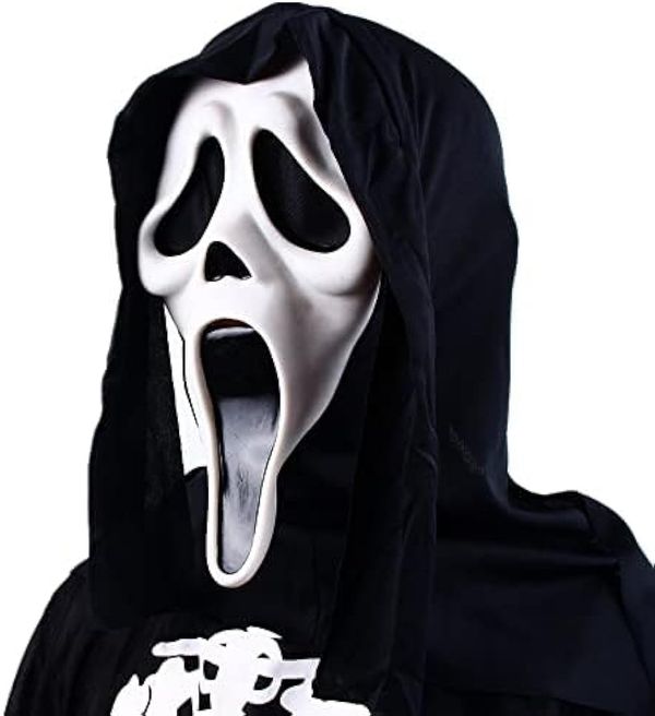 Halloween Ghost White Face Mask Buy online at ₹45 near me