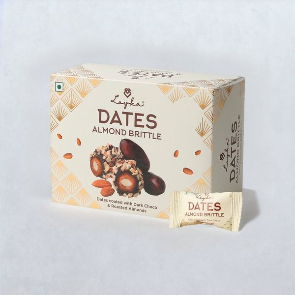 Loyka Almond Brittle Dates Box 100 g Buy online at ₹205 near me