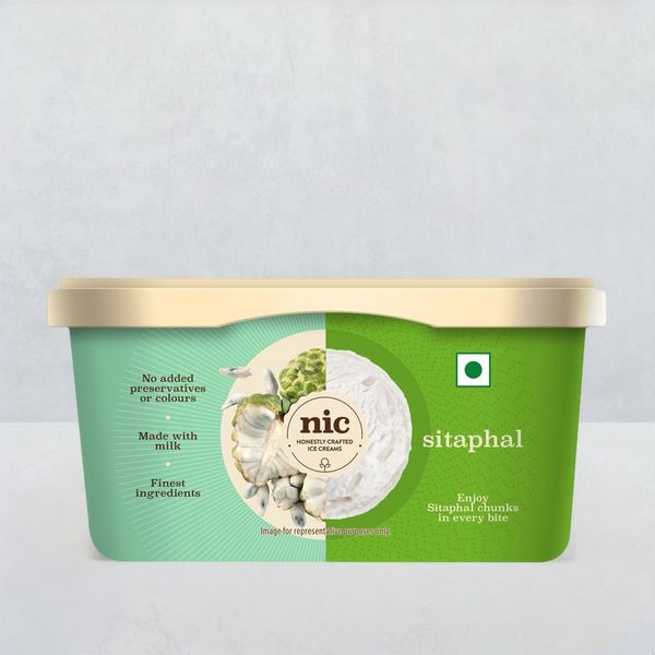 NIC Sitaphal Ice Cream 500 ml Buy online at ₹244 near me