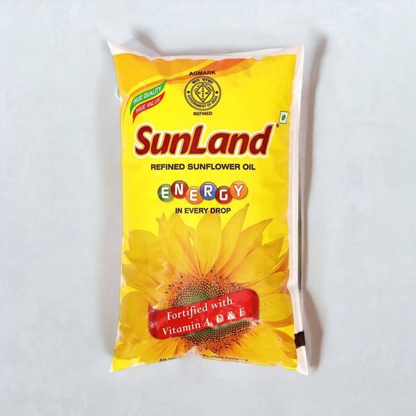Sunland Refined Sunflower Oil Pouch 1 l Buy online at ₹111 near me