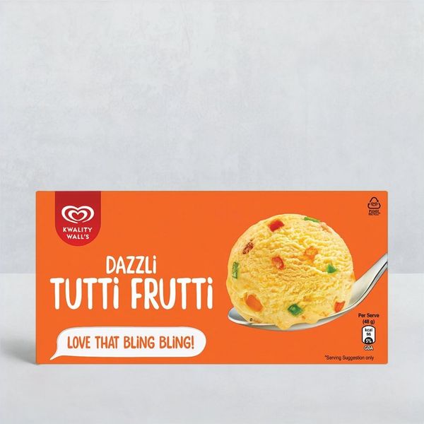 Kwality Wall's Tutti Frutti Tub 700 ml Buy online at ₹155 near me