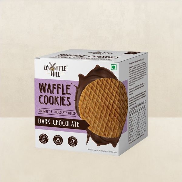 Waffle Mill Cookies Dark Chocolate 70 g Buy online at ₹142 near me