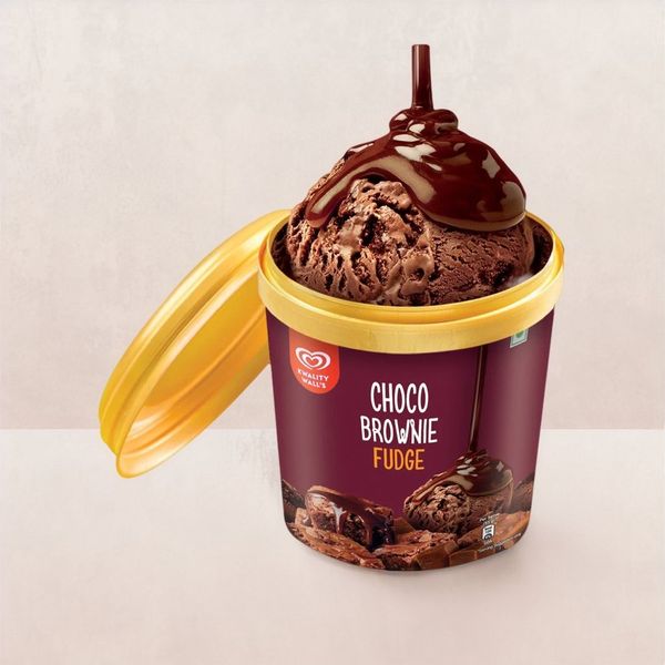 Kwality Wall's Choco Brownie Fudge Cup Buy online at ₹50 near me