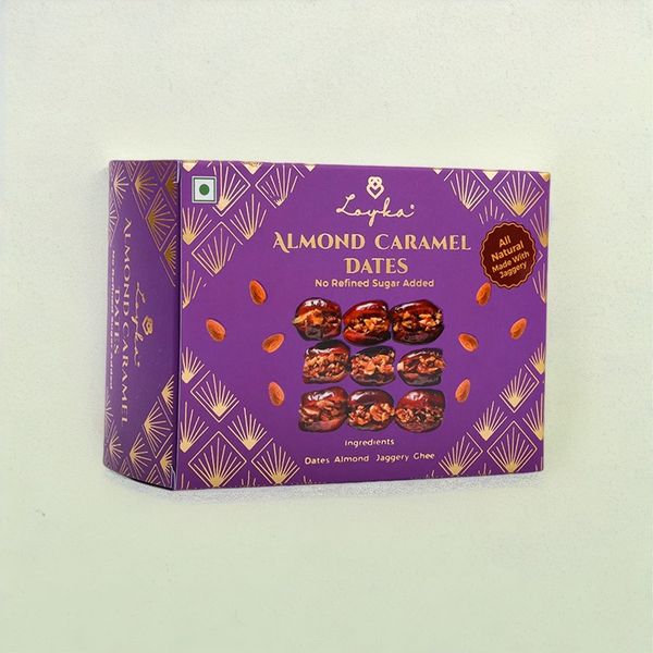 Loyka Almond Caramel Dates Box 100 g Buy online at ₹205 near me