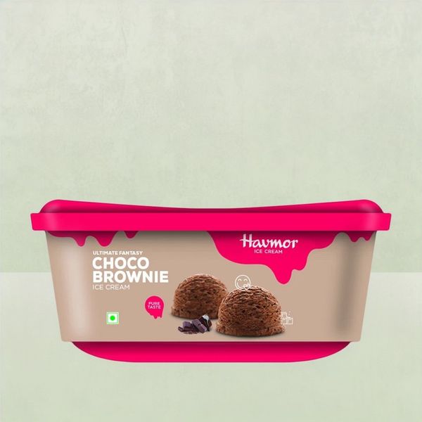 Havmor Choco Brownie Ice Cream Tub 1 l Buy online at ₹273 near me