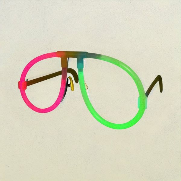 Glow in The Dark Eyeglasses, Glow Sticks with Connector for Party, Pack ...