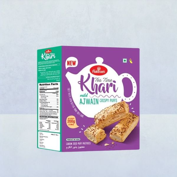 Haldiram'S Khari Ajwain Puff 200 g Buy online at ₹80 near me