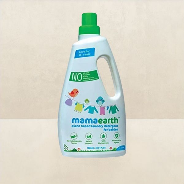 Mamaearth Plant Based Laundry Detergent For Babies 1 l Buy online at