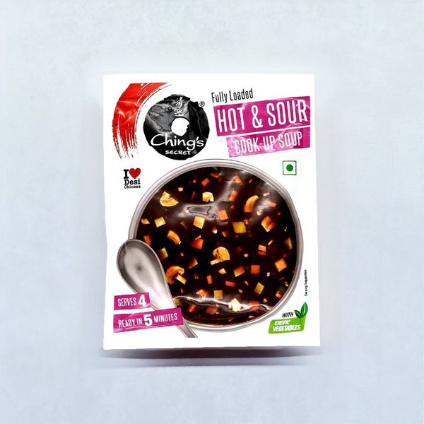 Chings Instant Soup - Hot & Sour 55 g - Buy online at ₹50 near me