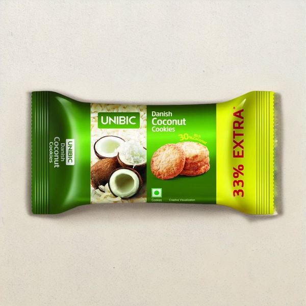 Unibic Danish Coconut Cookies 100 g Buy online at ₹28 near me