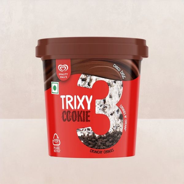 Kwality Wall's Trixy Cookie Cup 110 ml Buy online at ₹70 near me