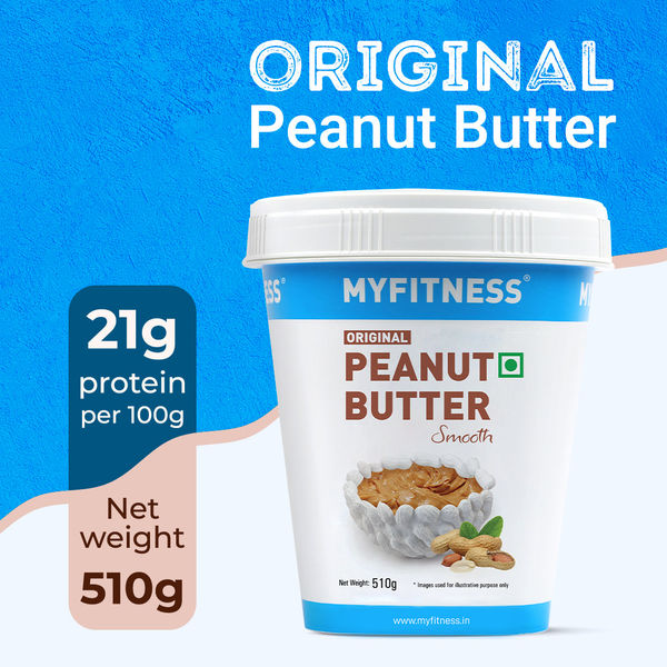 Myfitness Natural Peanut Butter Smooth Buy online at ₹219 near me
