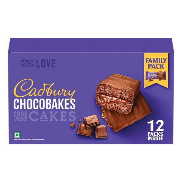 Cadbury Chocobakes Choclayered Chocolate Cake 228 g - Buy online at ...