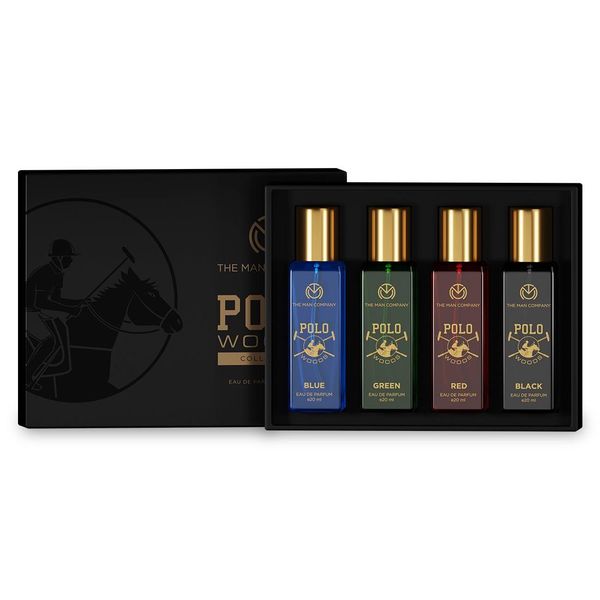 The Man Company Perfume Gift Set For Men Polo Woods Collection Long