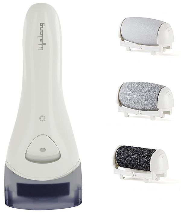 Lifelong LLPCW04 Rechargeable Callus Remover 3 Changeable Roller